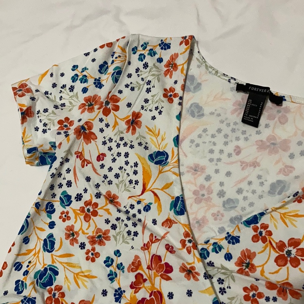Floral crop top